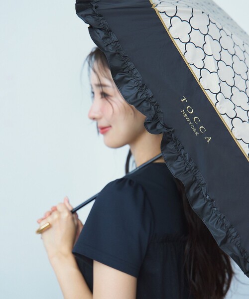 TOCCA 折りたたみ傘 CLOVER UMBRELLA 折り畳み傘 レディース