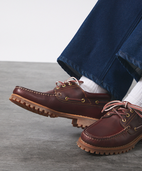 Timberland スリーアイレザー デッキシューズ Timberland デッキシューズ 「Timberland/ティンバーランド