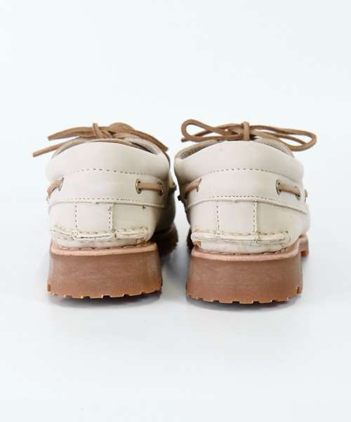 ★良品★ Timberland ベージュ デッキシューズ 27.5 Timberland デッキシューズ ベージュ 7.5W - メルカリ