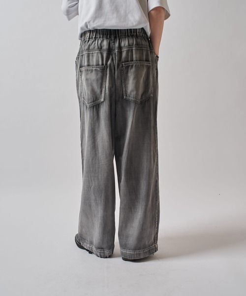 watapo ⭐️ルイス　FADEイージーバギーデニムパンツ　25SS セール】FADEイージーバギーデニムパンツ（デニムパンツ