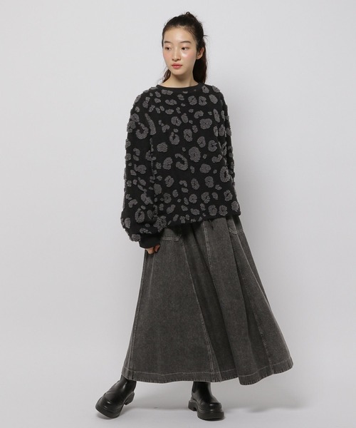 niko and…（ニコアンド） スカート ベルトフレアスカート : ZOZOTOWN