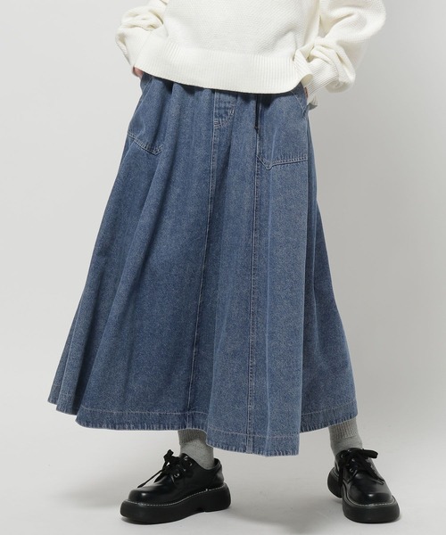 niko and…（ニコアンド） スカート ベルトフレアスカート : ZOZOTOWN