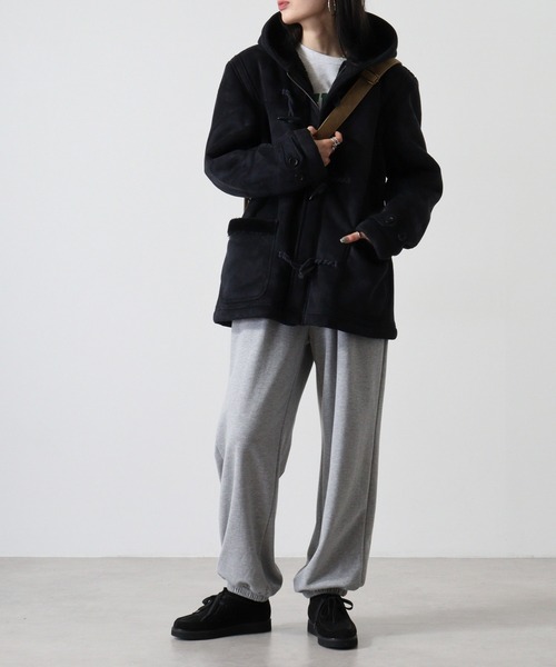 ムートンニットショートダッフル（ダッフルコート コート