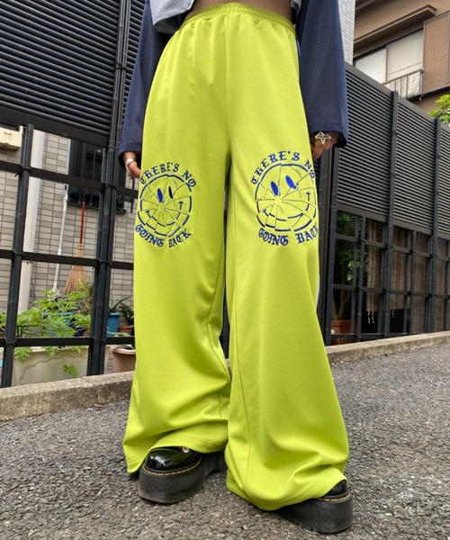 Candy Stripper パンツ Candy Stripper パンツ BROKEN SMILE TRACK レディース メンズ