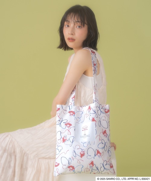 人気アイテム Wpc. はっ Patterns サンリオキャラクターズ×Wpc. トートバッグ アルバム・スクラップ