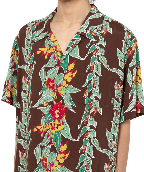KAMIYA アロハシャツ シャツ 半袖 Aloha S/S Shirt メンズ : ZOZOTOWN