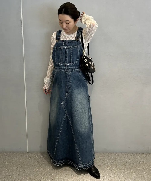 ROSEBUD CREOLME バイカラーレースチュニック トップスローズバッド ROSEBUD CREOLME バイカラーレースチュニック トップスローズバッド