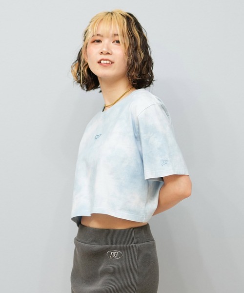 NEW ERA（ニューエラ） tシャツ タイダイ柄/クロップド丈Tシャツ 