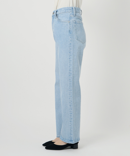 SLOBE IENA LE DENIM ストレートパンツ　デニム　38 ○LE DENIM ストレートパンツ | スローブ イエナ(SLOBE IENA