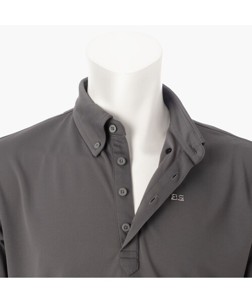 BRIEFING GOLF MS TOUR ポロシャツ（GRAY／XL） BRIEFING GOLF ブリーフィング ゴルフ メンズ ポロシャツ
