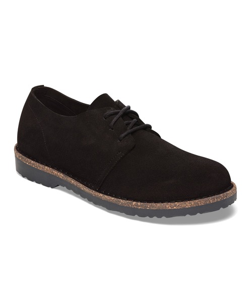ビルケンシュトック 黒 レザー デッキシューズ BIRKENSTOCK デッキシューズ Uppsala Low / アップサラ ロー