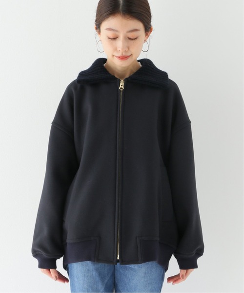 FRAMeWORK（フレームワーク） ジップアップブルゾン - ネイビー