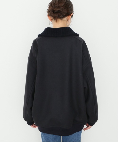 FRAMeWORK（フレームワーク） ジップアップブルゾン - ネイビー