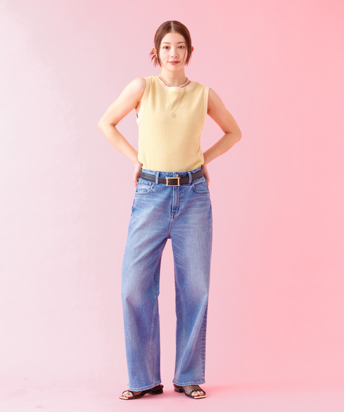 パンツ Healthy DENIM Pink Pepper Healthy DENIM】 Pink Pepper（ピンクペッパー）ワイド