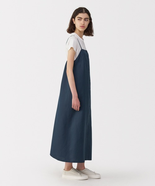 ogg labo リネン ワンピース MUJI Labo シャツワンピース 「MUJI Labo」婦人 リネンシルク