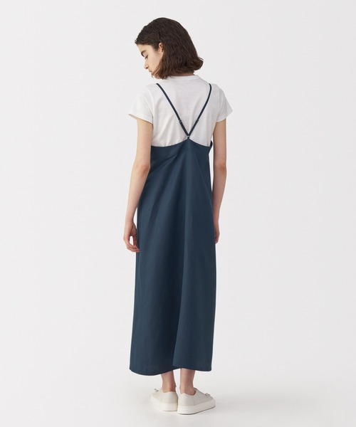 【新品•未使用】MUJI Labo リネンシルクワンピース　墨黒　Ｍサイズ 新品•未使用】MUJI Labo リネンシルクワンピース 墨黒 Mサイズ