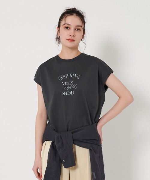 【利益還元祭】開催中！今年最後の大セール BEAUTY＆YOUTH UNITED ARROWS tシャツ コットン ロゴプリント トップス