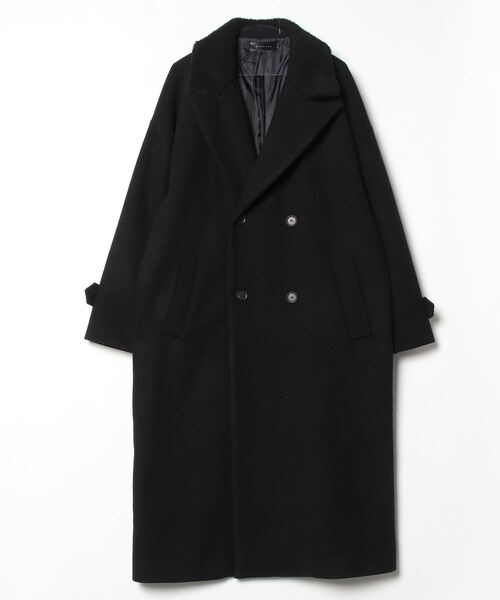minsobi OWN ブラック チェスターコート minsobi（ミンソビ） チェスターコート FREE ブラック メンズ