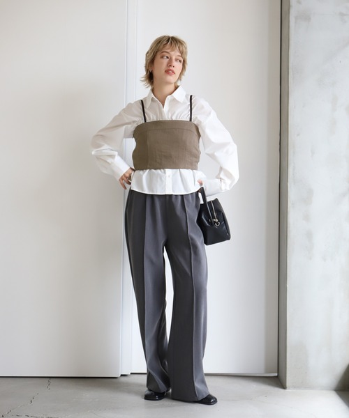 新品 MIESROHE 24SS リネンライク ビスチェ 281300017_16_xl.webp