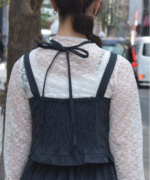 PUBLIC TOKYO（パブリックトウキョウ）の「コルセットニット
