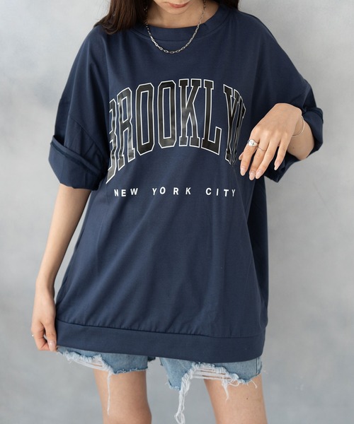 Lenina ♥ BETTY city print T-shirt /追跡付 ◇LENINA◇ BETTY city print Tshirt_WHITE (LENINA/Tシャツ