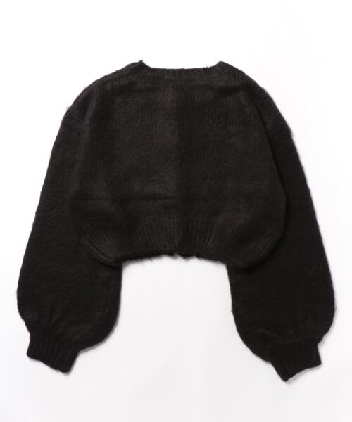 「EATME」 ニットカーディガン FREE ブラック レディース_画像2