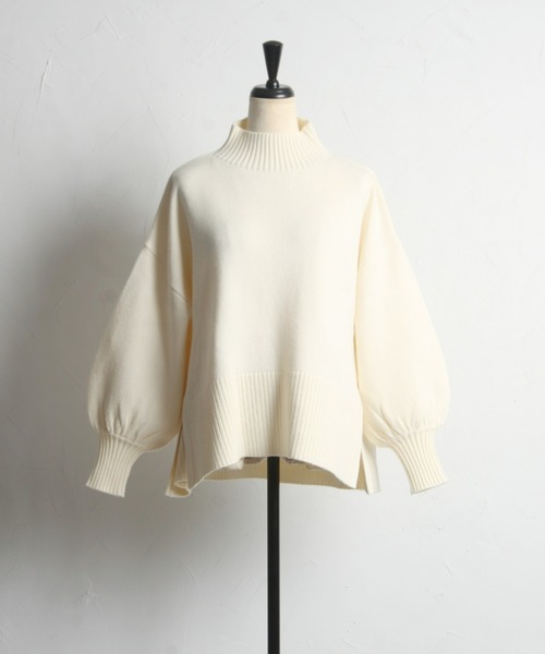 「&. NOSTALGIA」 長袖ニット M ブラック レディース_画像3