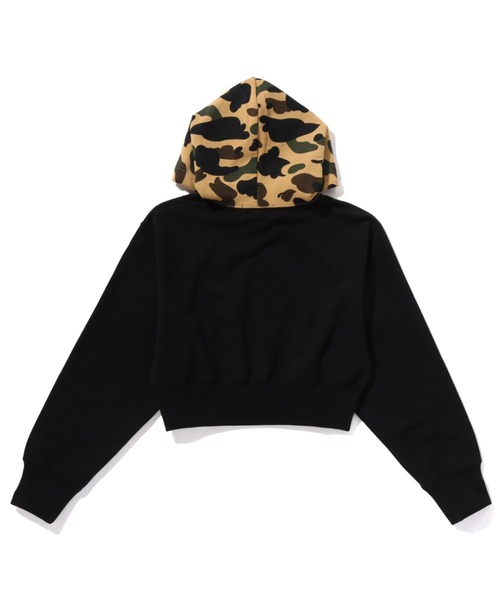「A BATHING APE」 プルオーバーパーカー SMALL グレー レディース