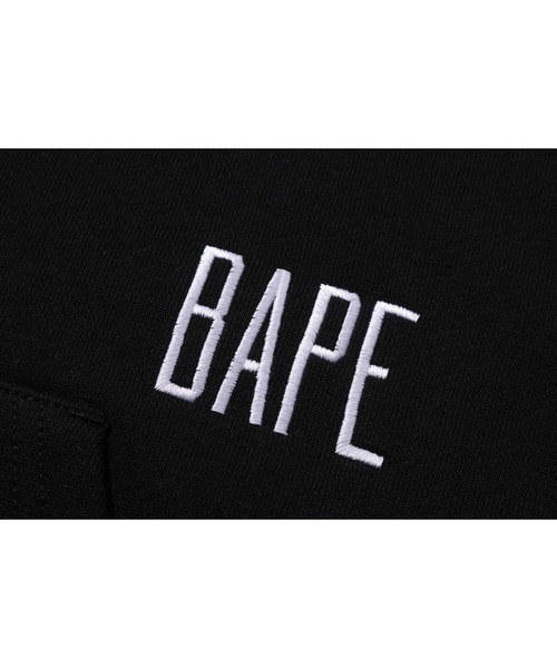 「A BATHING APE」 プルオーバーパーカー SMALL グレー レディース