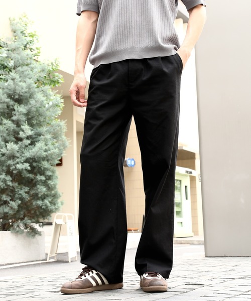 Cloudstyle ワイドパンツ スラックス 「Cloudstyle」コットン リネン