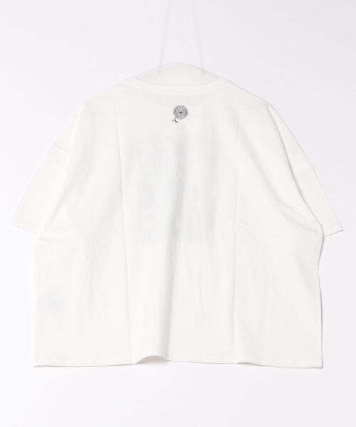 tシャツ (BD)「BARNDOOR」総柄 プリント ドルマンスリーブ Tシャツ レディース BARNDOOR tシャツ (BD)「BARNDOOR」総柄 プリント ドルマン