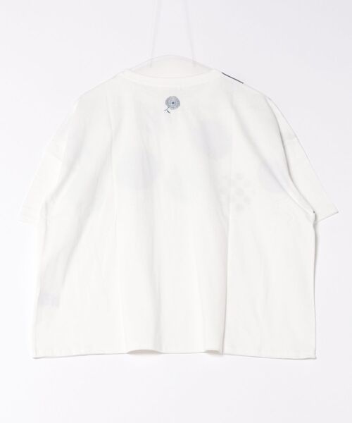 tシャツ (BD)「BARNDOOR」総柄 プリント ドルマンスリーブ Tシャツ レディース BARNDOOR tシャツ (BD)「BARNDOOR」箔プリント ドット ドルマン