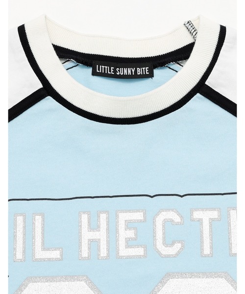 tシャツ 「little sunny bite」numbering long tee レディース メンズ Little sunny bite tシャツ 「little bite」numbering long tee
