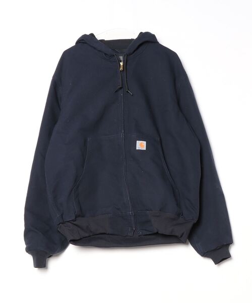 Carhartt ダークブルー パーカー Carhartt パーカー / カーハート SIGNATURE LOGO SWEATSHIRT