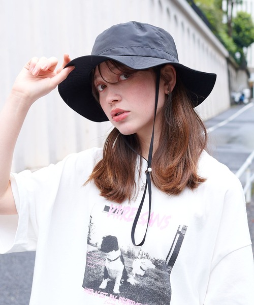 HATMIKKE（ハットミッケ） 帽子 ハット 「パッカブル/撥水/UV/あご