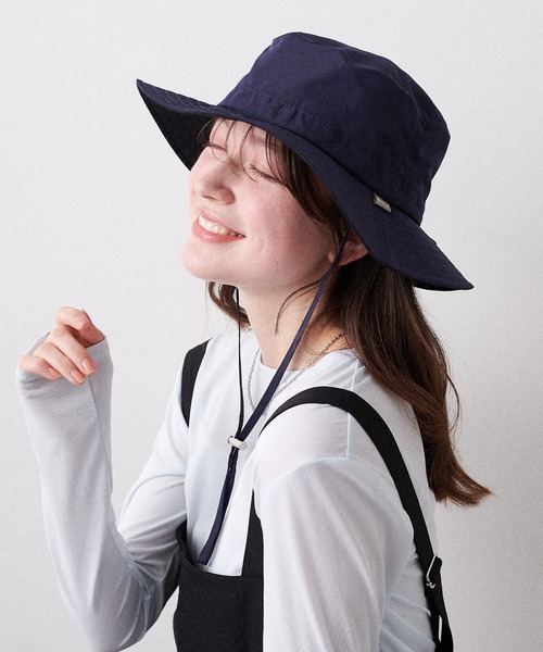 HATMIKKE（ハットミッケ） 帽子 ハット 「パッカブル/撥水/UV/あご