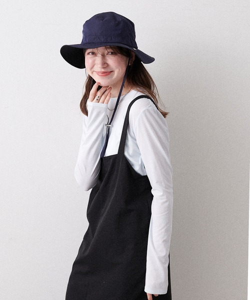 HATMIKKE（ハットミッケ） 帽子 ハット 「パッカブル/撥水/UV/あご