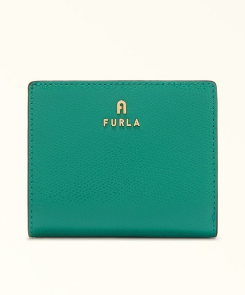 FURLA（フルラ） ミニ 二つ折り 二つ折り財布 財布 カメリア (Furla