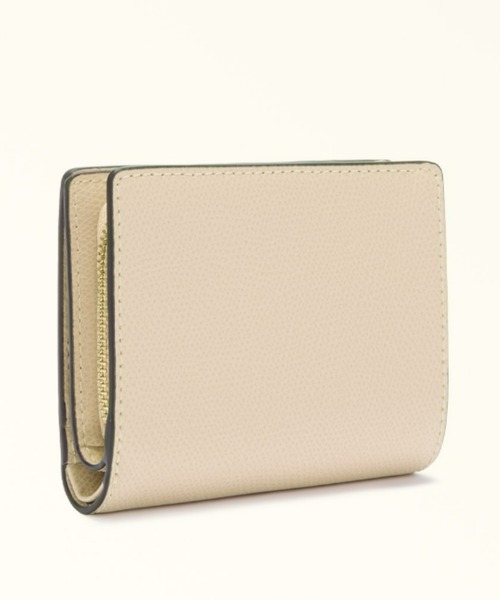 極美品✨フルラ コンパクト ミニウォレット カメリア ミニ財布 ホワイト 白 楽天市場】フルラ FURLA 財布 レディース ニつ折り財布