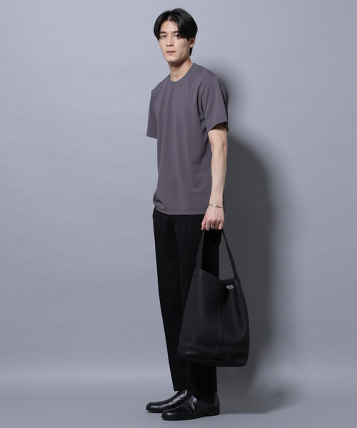 NANO universe tシャツ 「N Tshirts」 AERO FREEZE 鹿の子ジャケ