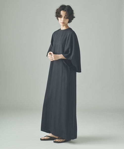 Curensology(カレンソロジー)/アセテートティードレス Curensology（カレンソロジー） ワンピース /アセテートティードレス