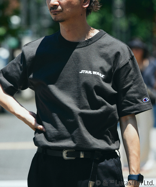 STAR WARS（スター・ウォーズ） チャンピオン tシャツ 「スター