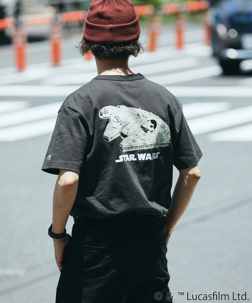 STAR WARS（スター・ウォーズ） チャンピオン tシャツ 「スター