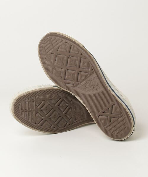 「CONVERSE」 ローカットスニーカー 24.5cm ホワイト レディース