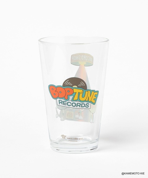 niko and…（ニコアンド） タンブラー 「BOP TUNE RECORDS」グラス/容量