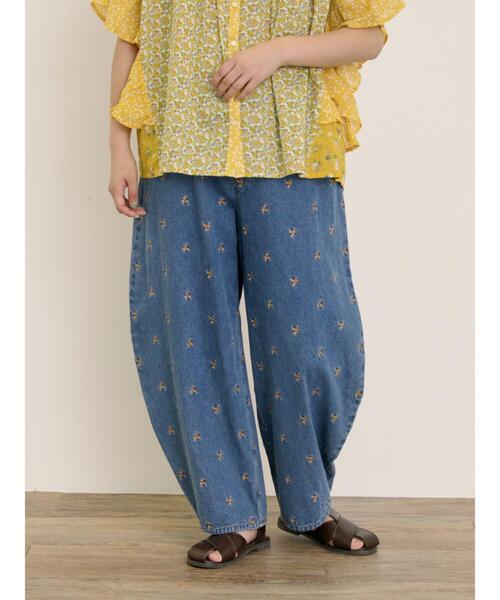 尚　新品　SM2☆キナリ／総刺繍パンツ レディースファッション通販のCAN ONLINE SHOP