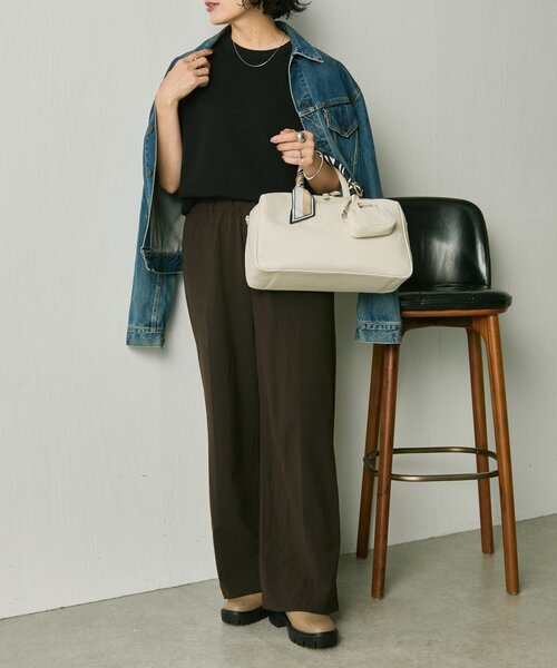 ear PAPILLONNER（イア パピヨネ） ボストンバッグ 「バッグ型チャーム