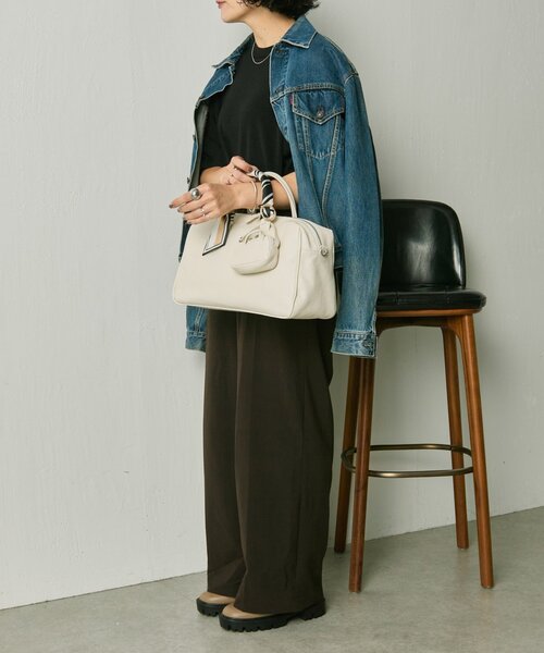 ear PAPILLONNER ボストンバッグ 「バッグ型チャーム付き！」セット