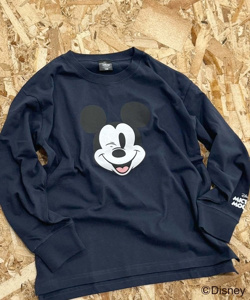 Disney（ディズニー） tシャツ MICKEYミッキーマウス キッズ オーバー