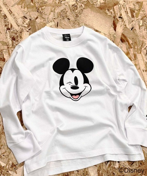 Disney（ディズニー） tシャツ MICKEYミッキーマウス キッズ オーバー